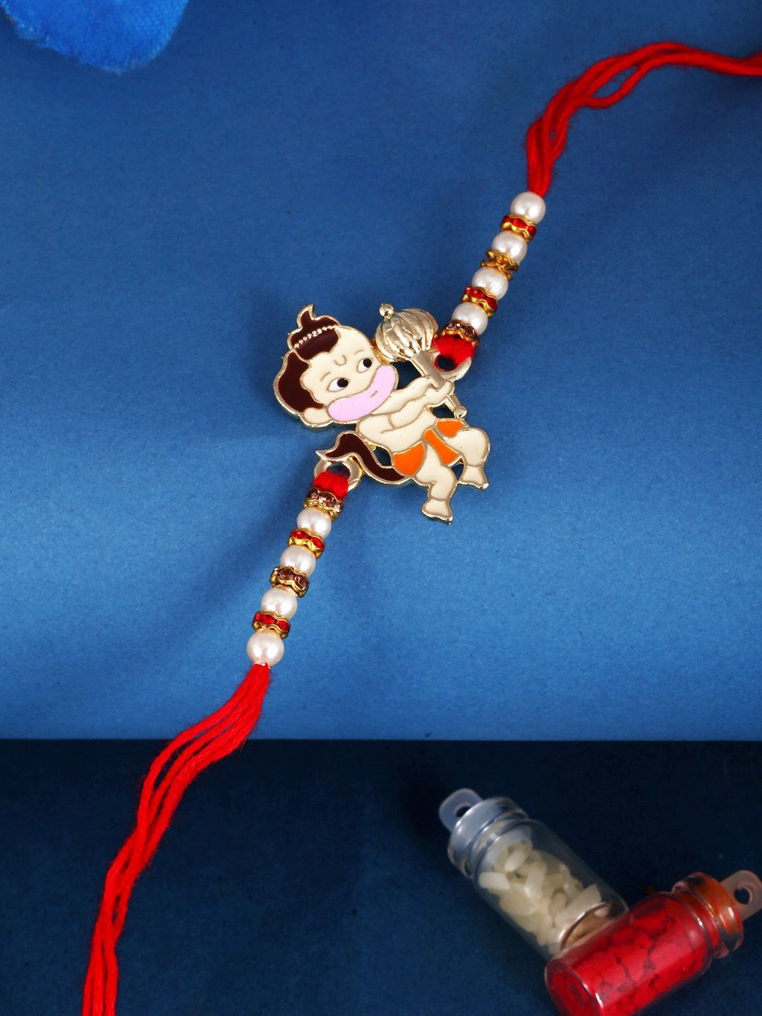 

Vighnaharta Thread Rakhi, Red