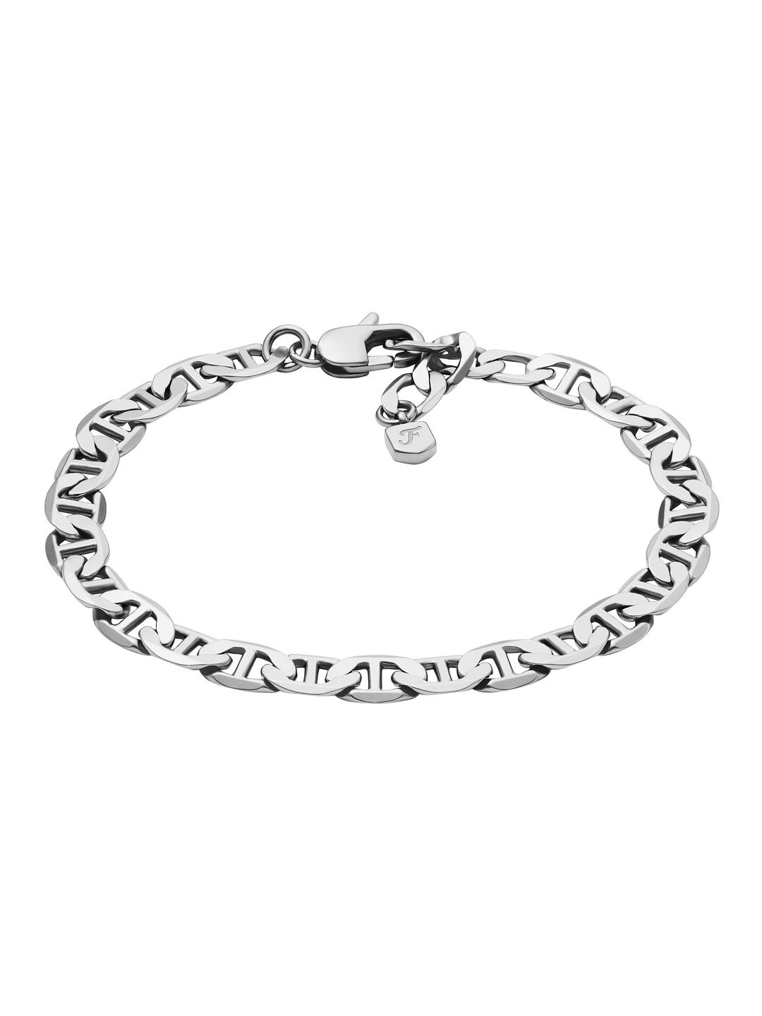 

Fossil Unisex Wraparound Bracelet, Silver