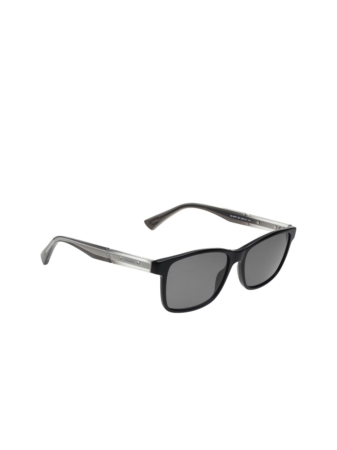 

DIESEL Unisex Square Sunglasses With UV Protected Lens DL 5407 001 55 S, Grey