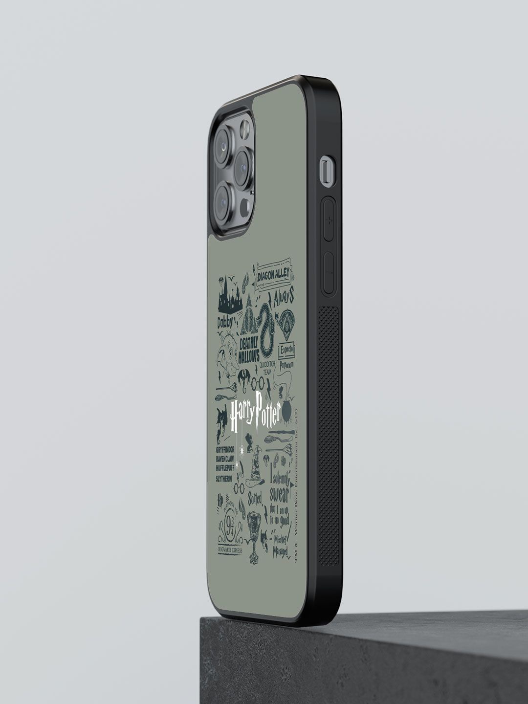

macmerise Abstract Printed iPhone 13 Pro Back Case Mobile Accessories, Green