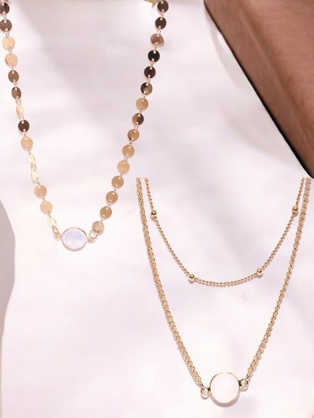 

fabula Layered Necklace, Gold