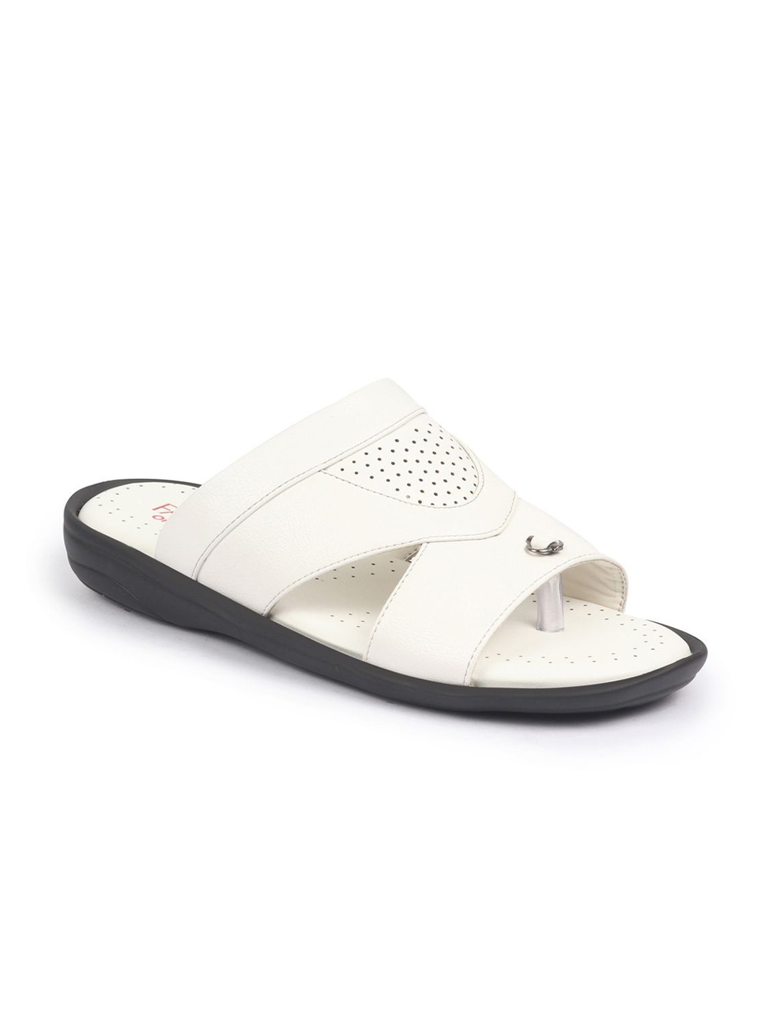 

FAUSTO Men PU Comfort Sandals, White