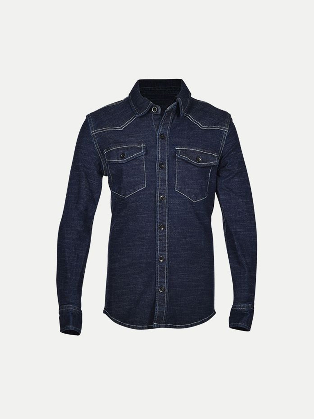 

BAESD Boys Opaque Casual Shirt, Blue