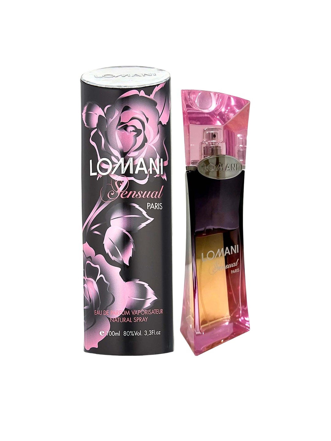 

Lomani Paris Sensual Natural Spray Long Lasting Eau De Perfume - 100ml, Pink