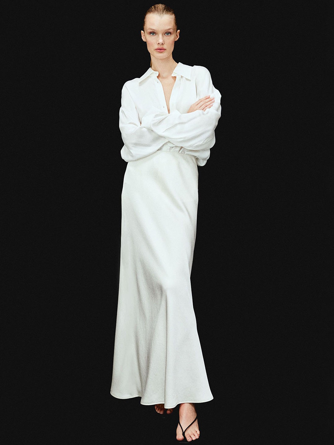 

H&M Maxi Skirts, White