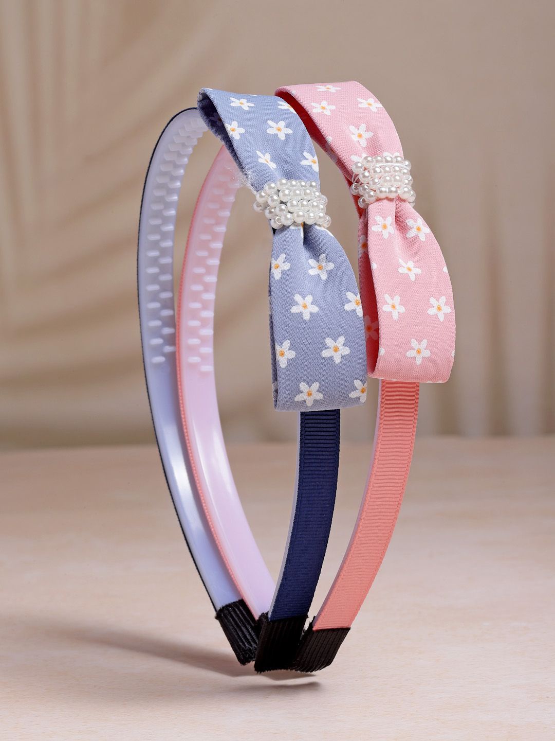 

Stoln Set of 2 Girls Embellished Hairband, Pink