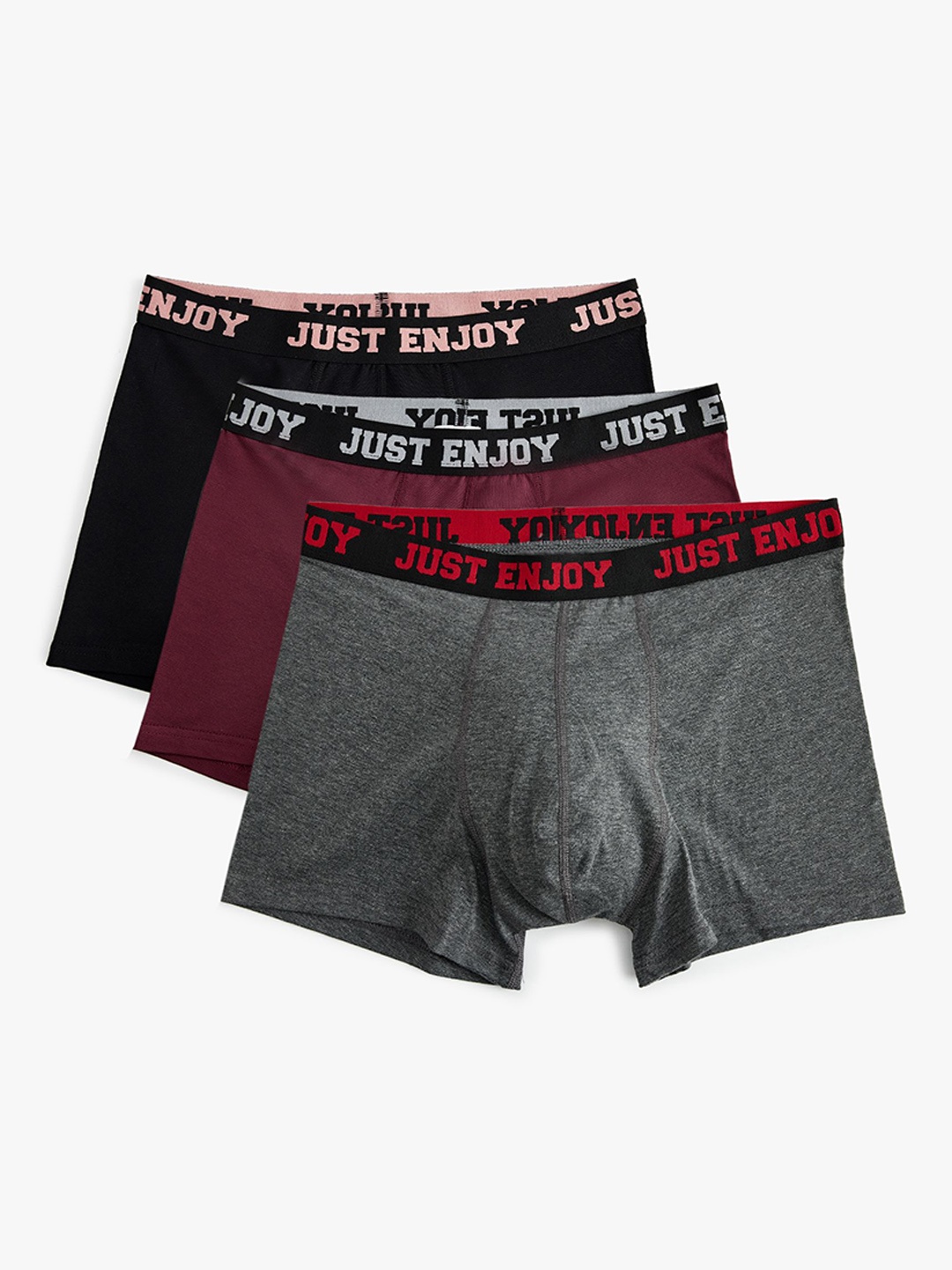 

Koton Men Pack Of 3 Trunks 8684287523678-462, Black