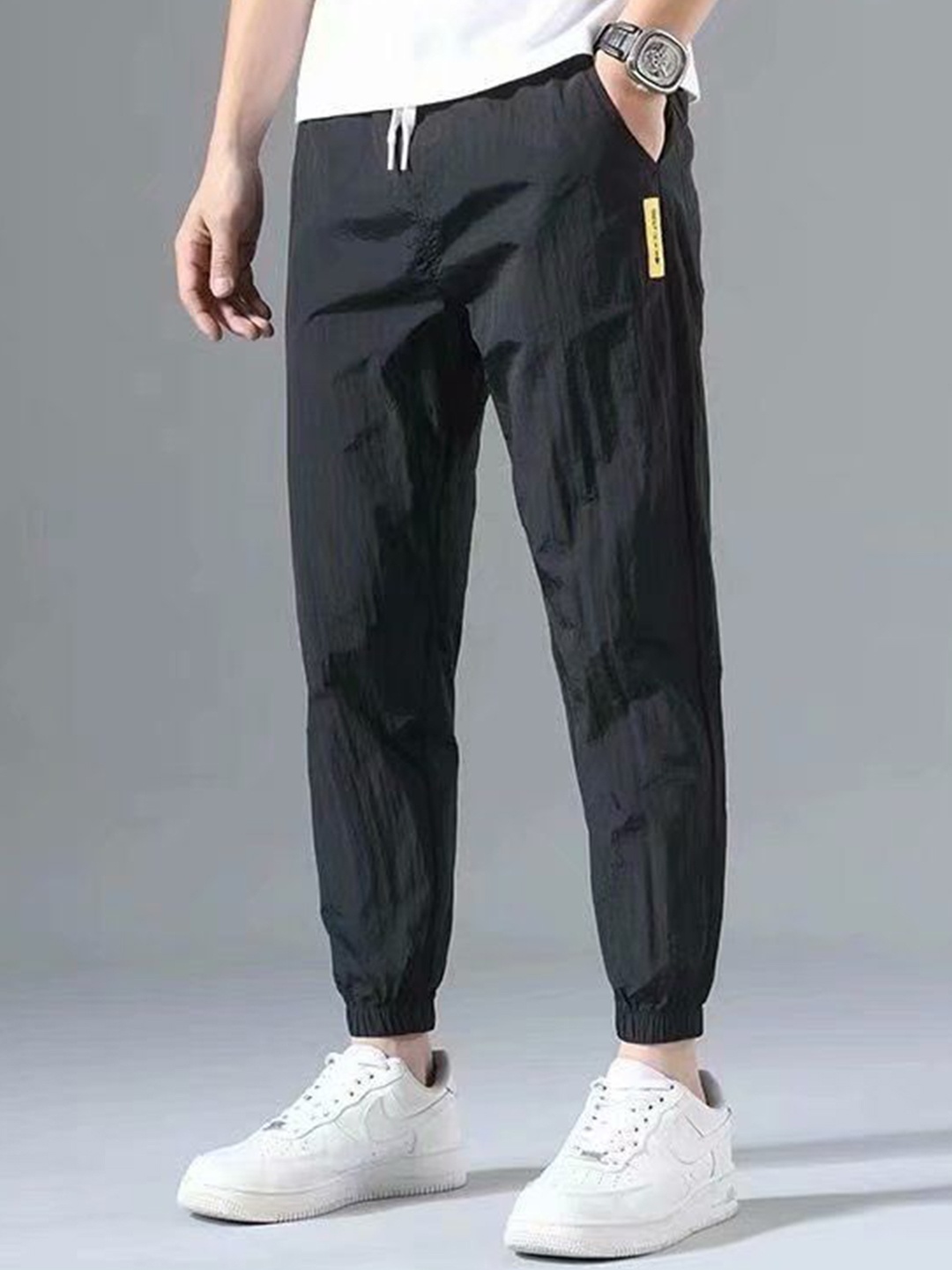 

StyleCast Mid-Rise Men Slim-Fit Jogger, Black