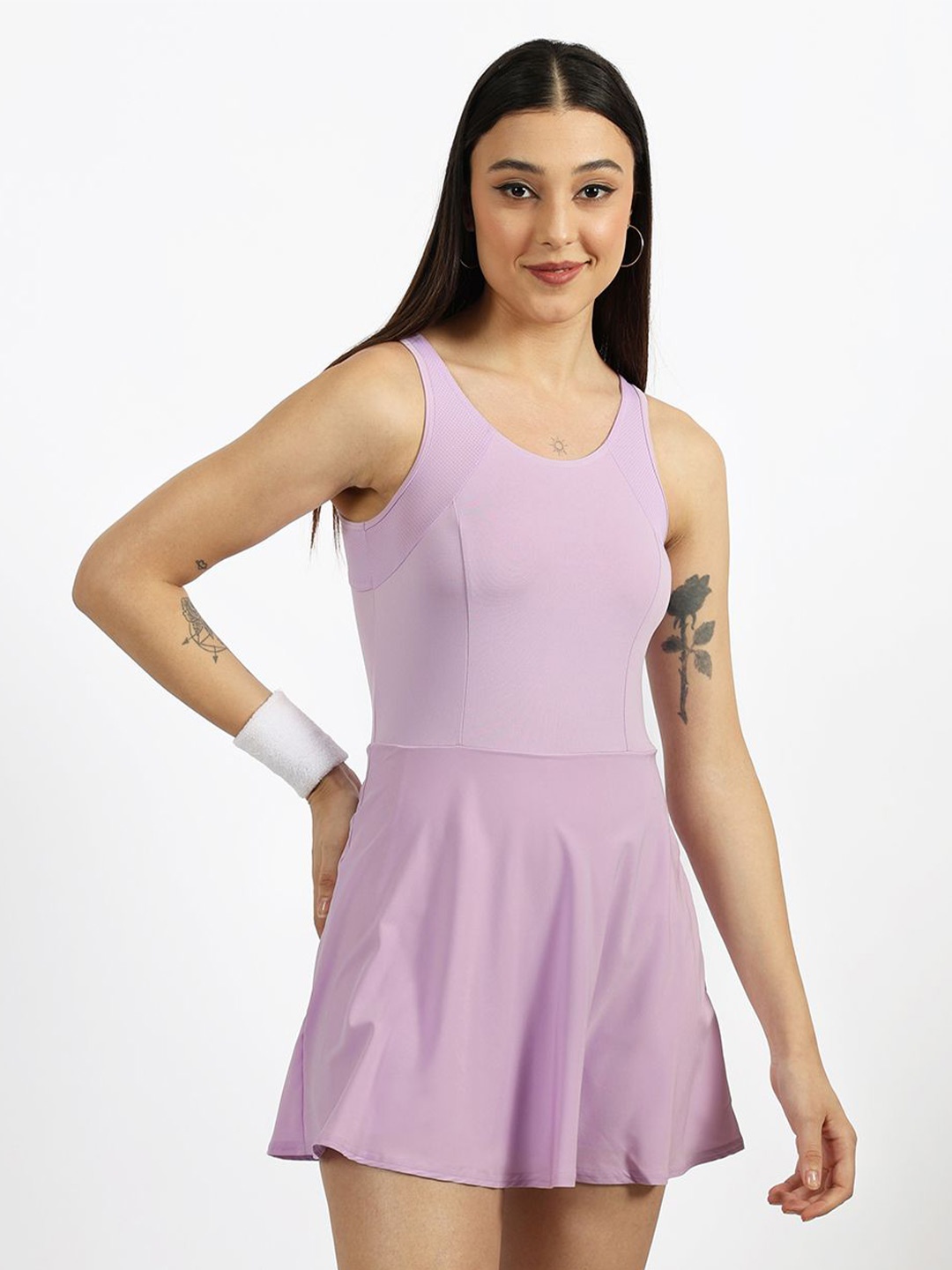 

Blissclub Fit & Flare Mini Dress, Lavender