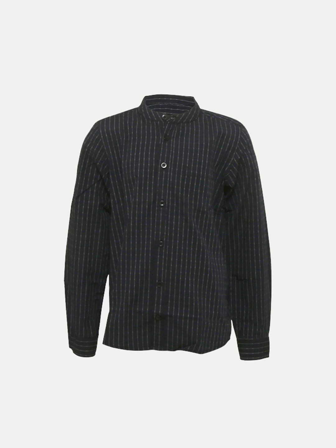 

BAESD Boys Opaque Checked Casual Shirt, Black
