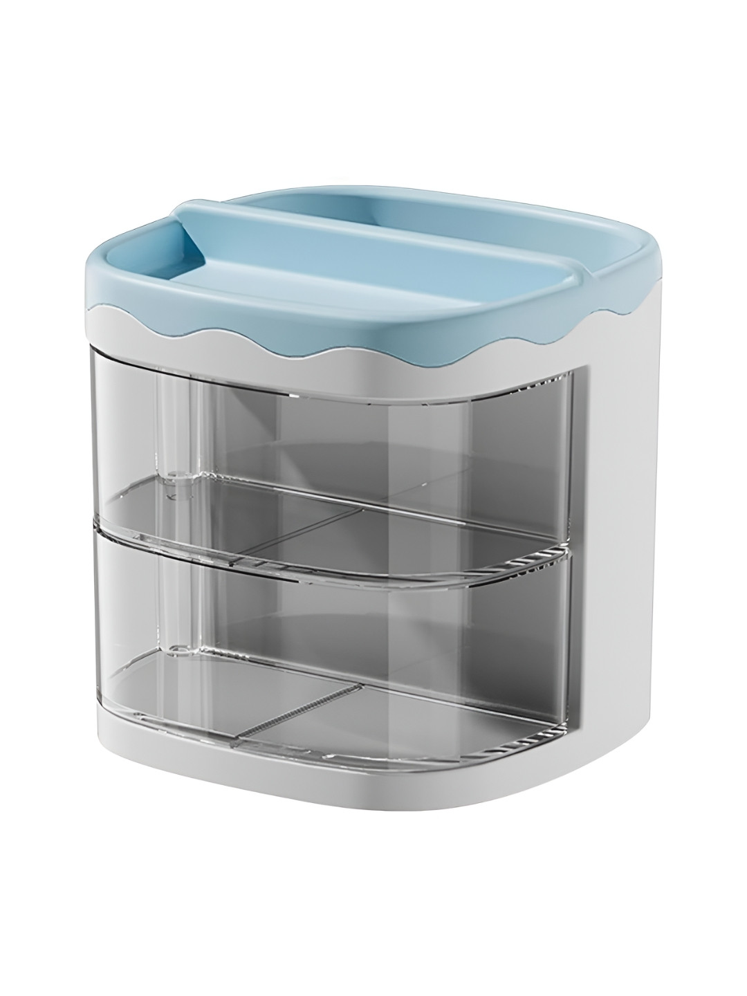 

HOUSE OF QUIRK Blue Regular Stationery Storage Desk Organisers