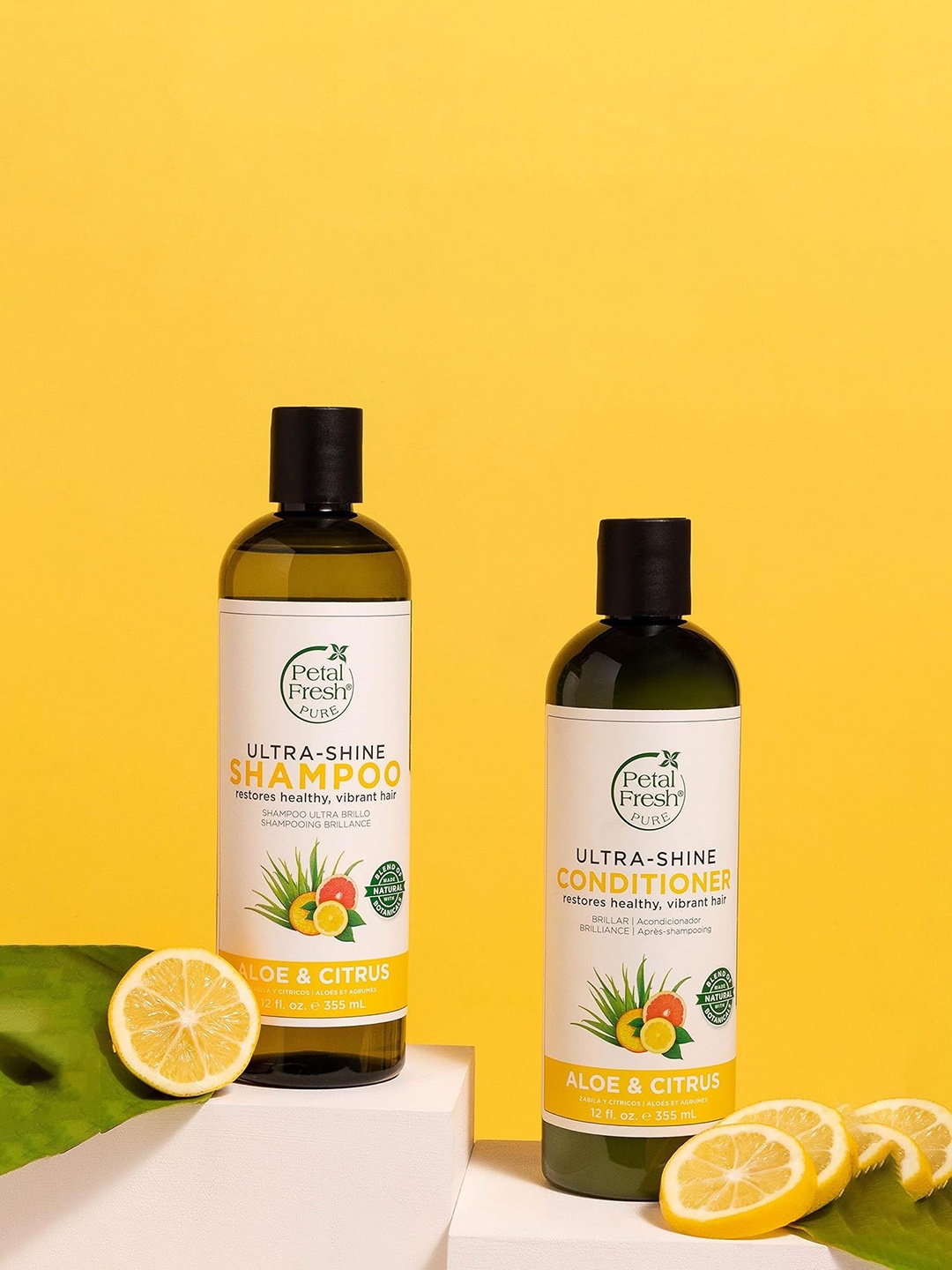 

Petal Fresh Pure Ultra Shine Aloe & Citrus Shampoo - 355ml, Green