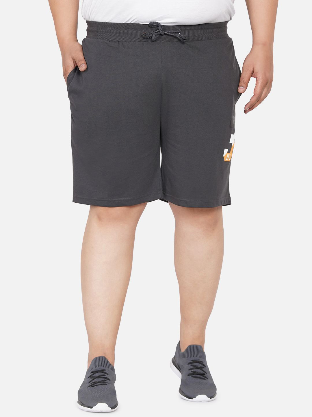 

John Pride Men Sports Shorts, Grey