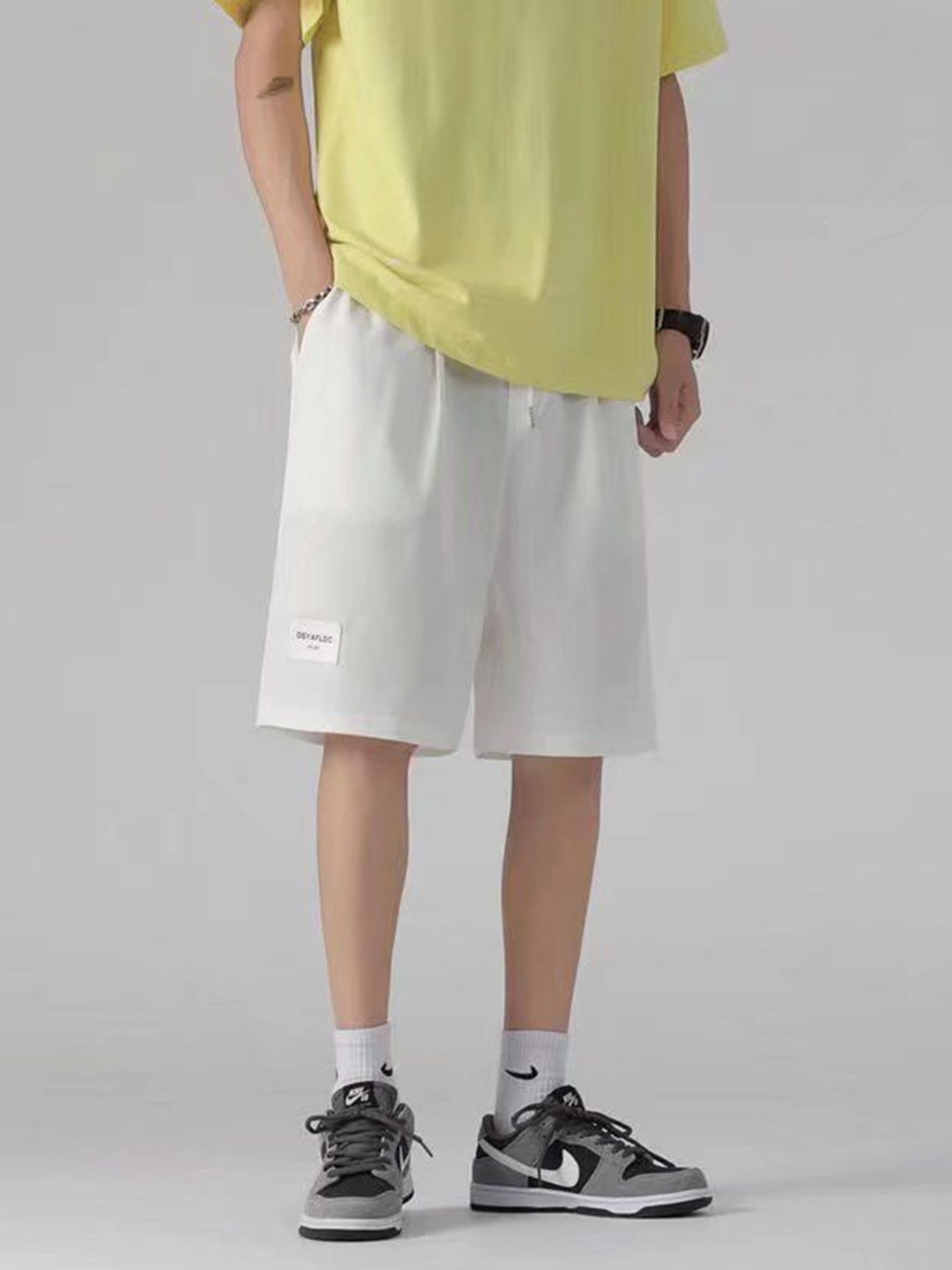 

StyleCast Men Shorts, White