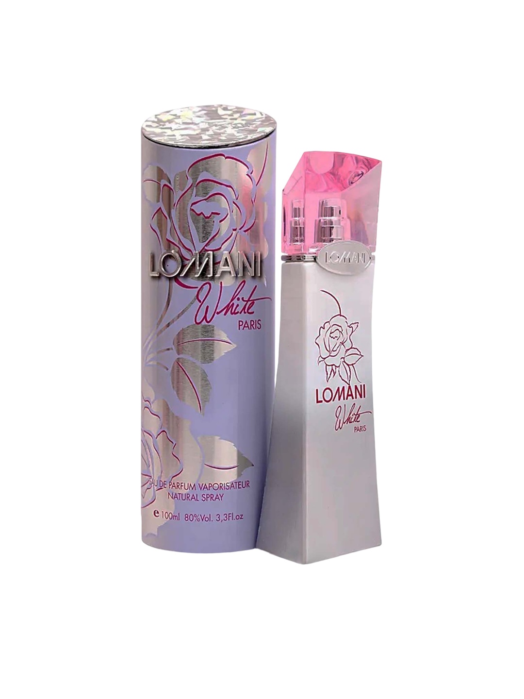 

Lomani White Paris Women Long Lasting Eau De Parfum - 100ml, Grey
