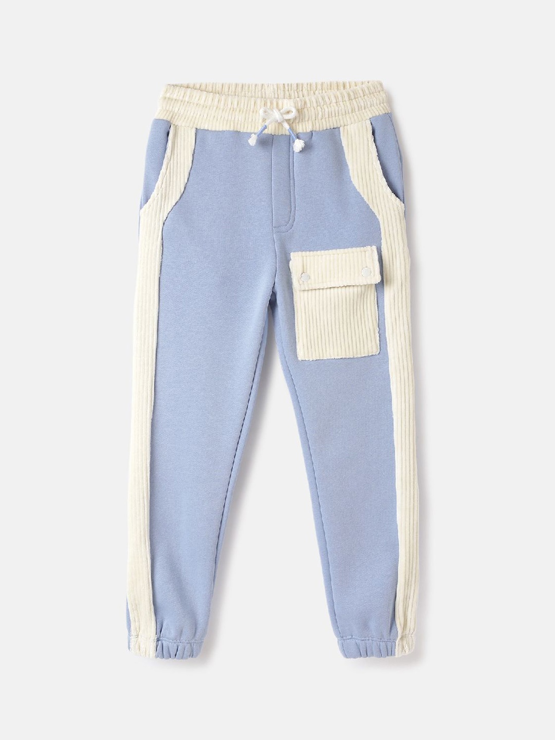 

United Colors of Benetton Boys Mid-Rise Joggers, Blue
