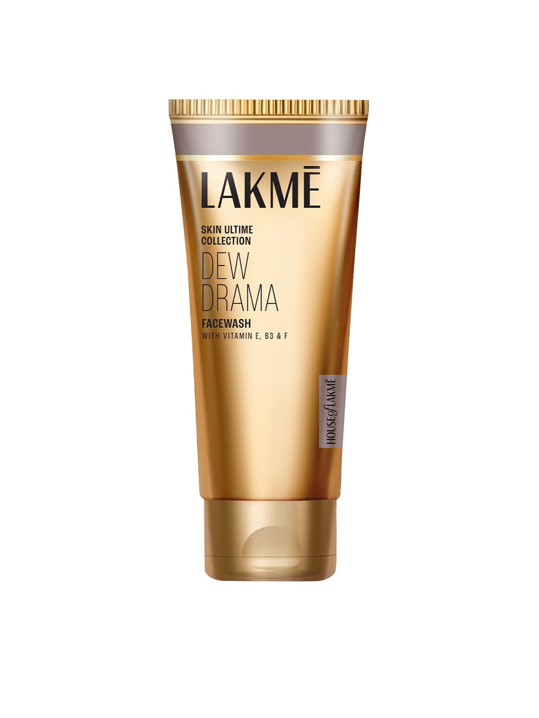 

Lakme Dew Drama Facewash with Pro-Ceramides & 6% Vitamin E + B3 + F Complex - 100 g, Yellow