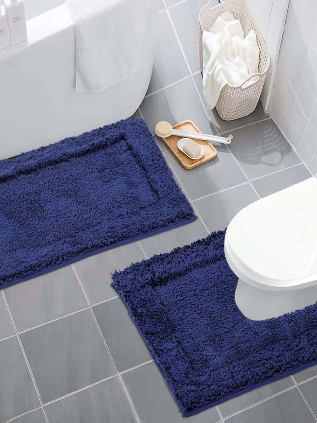 

Freelance Blue 2Pieces 2200 GSM Microfibre Bath Rugs