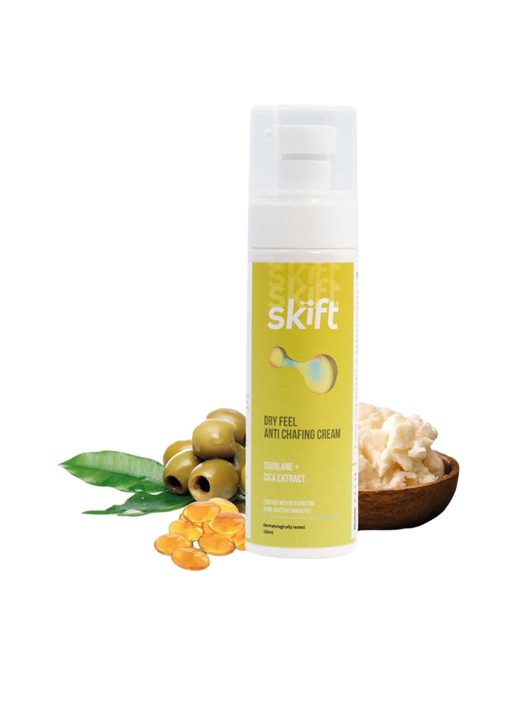 

Skift Dry Feel Anti-Chafing Cream-100ml, Yellow