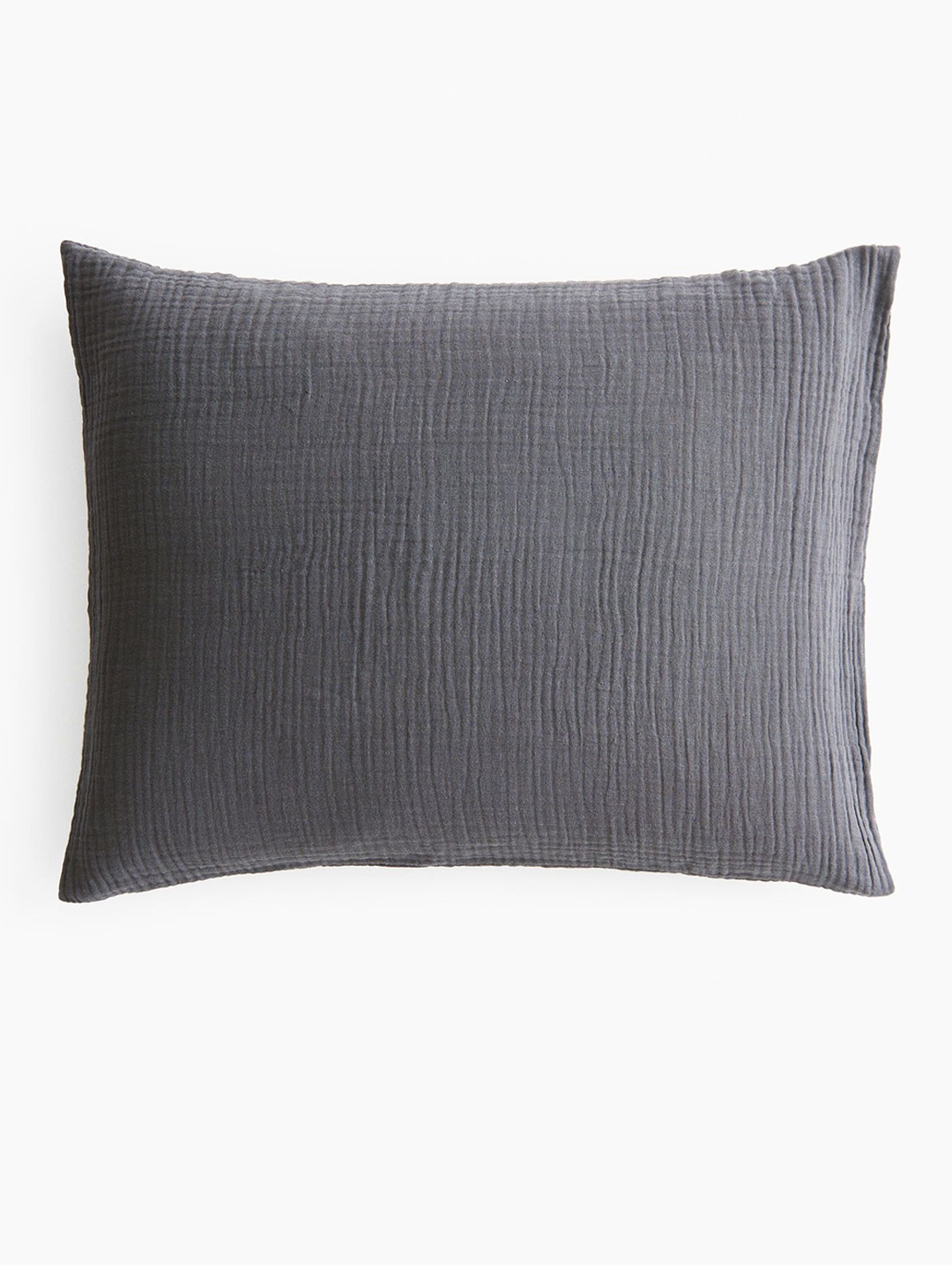 

H&M Grey Pure Cotton Pillowcase