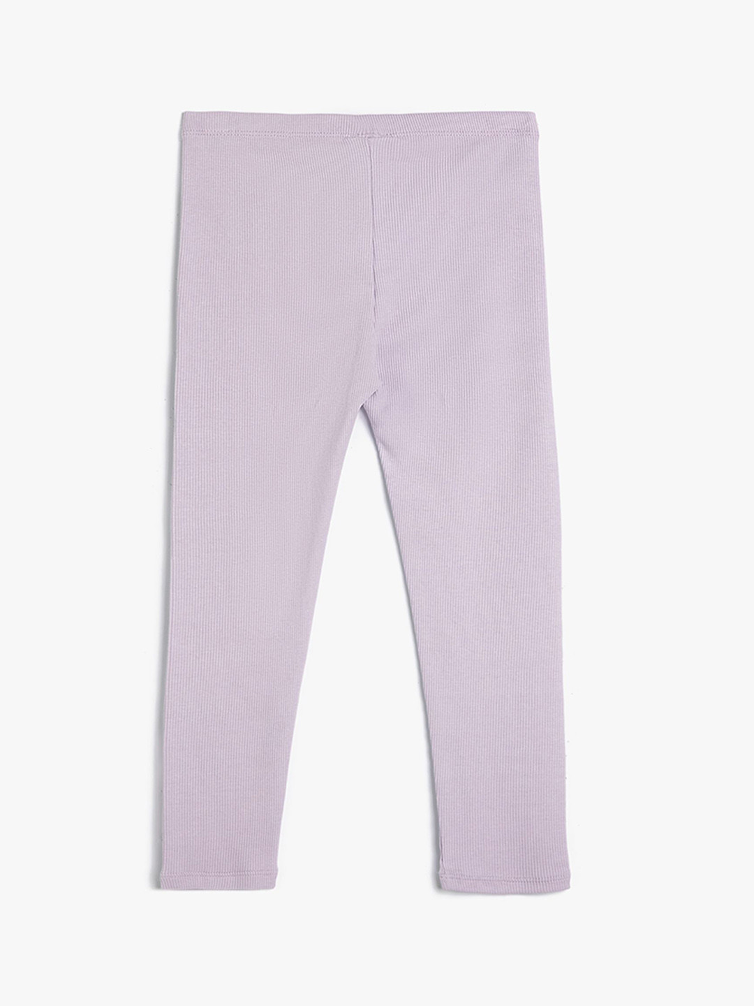 

Koton Girls Knitted Ankle-Length Leggings, Purple