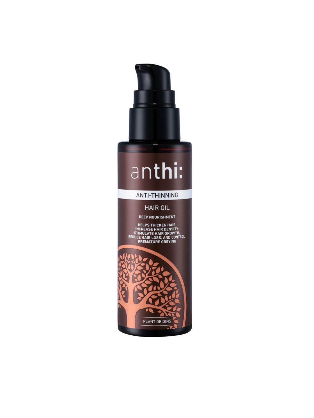 

anthi Anti-Thinning Hair Oil - 50ml, Brown