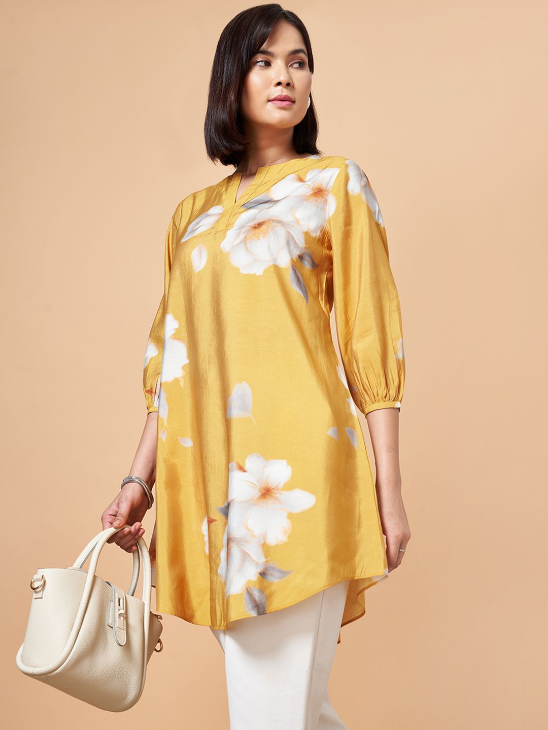 

Marigold Lane Printed Tunic, Yellow