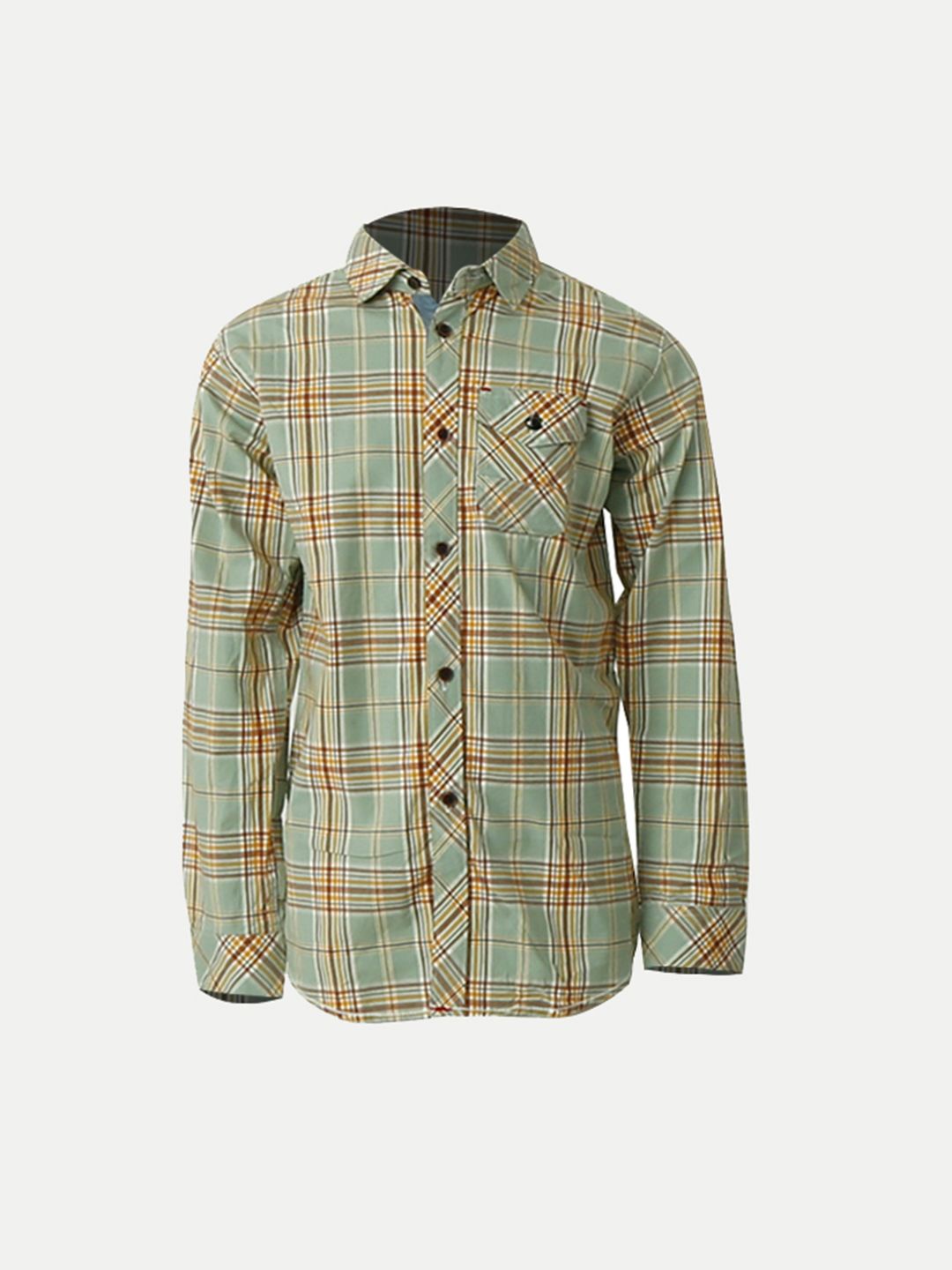 

BAESD Boys Tartan Checks Opaque Checked Casual Shirt, Grey