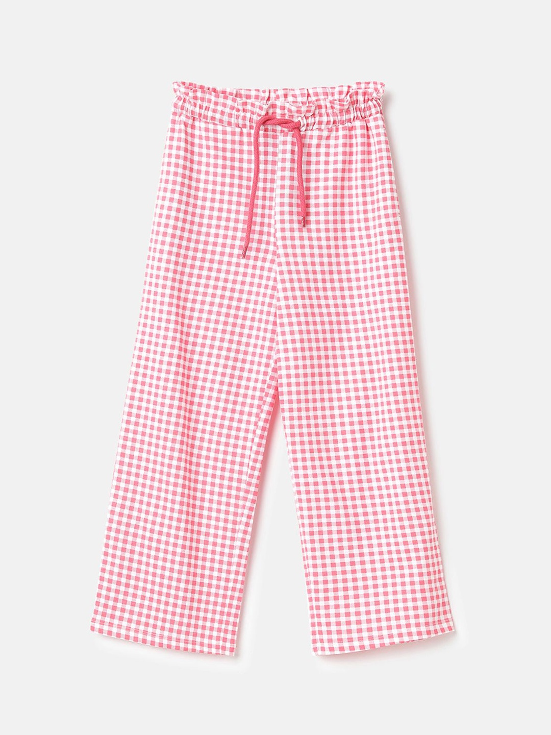 

United Colors of Benetton Girls Printed Trousers, Pink