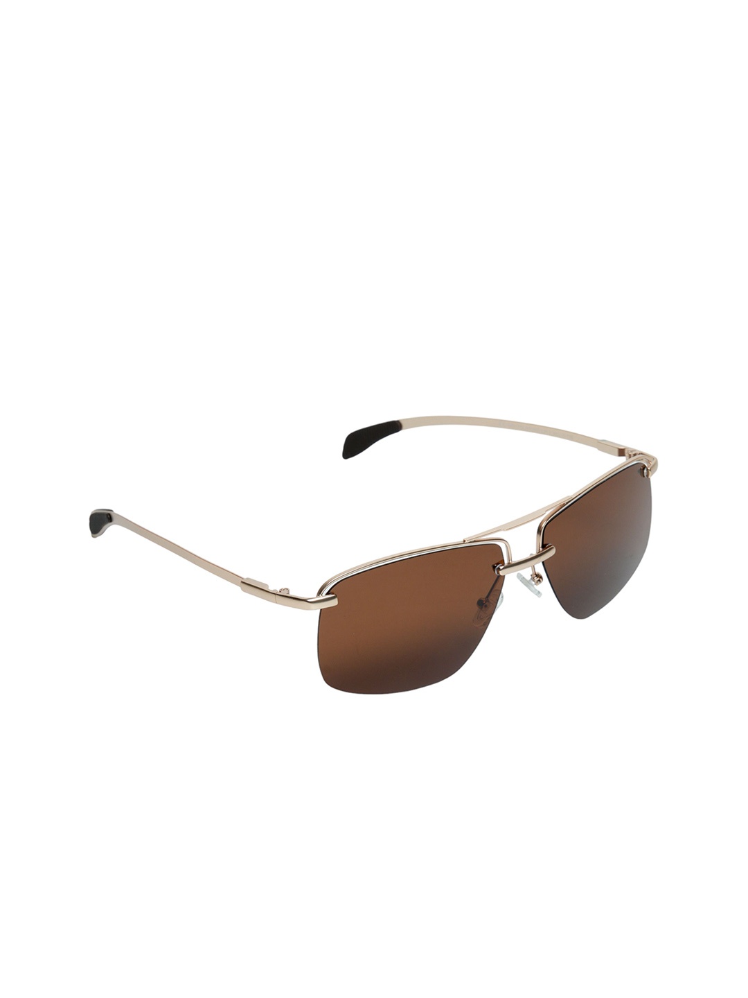 

CHOKORE Unisex Aviator Sunglasses With Polarised Lens CHKSM_131, Brown