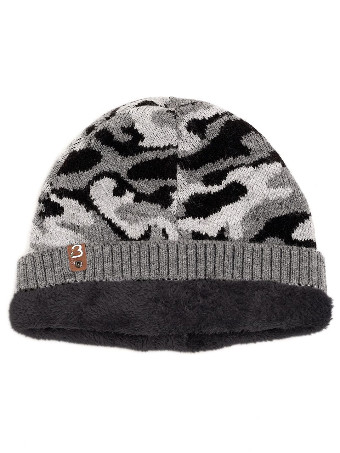 

Bharatasya Unisex Beanie, Grey