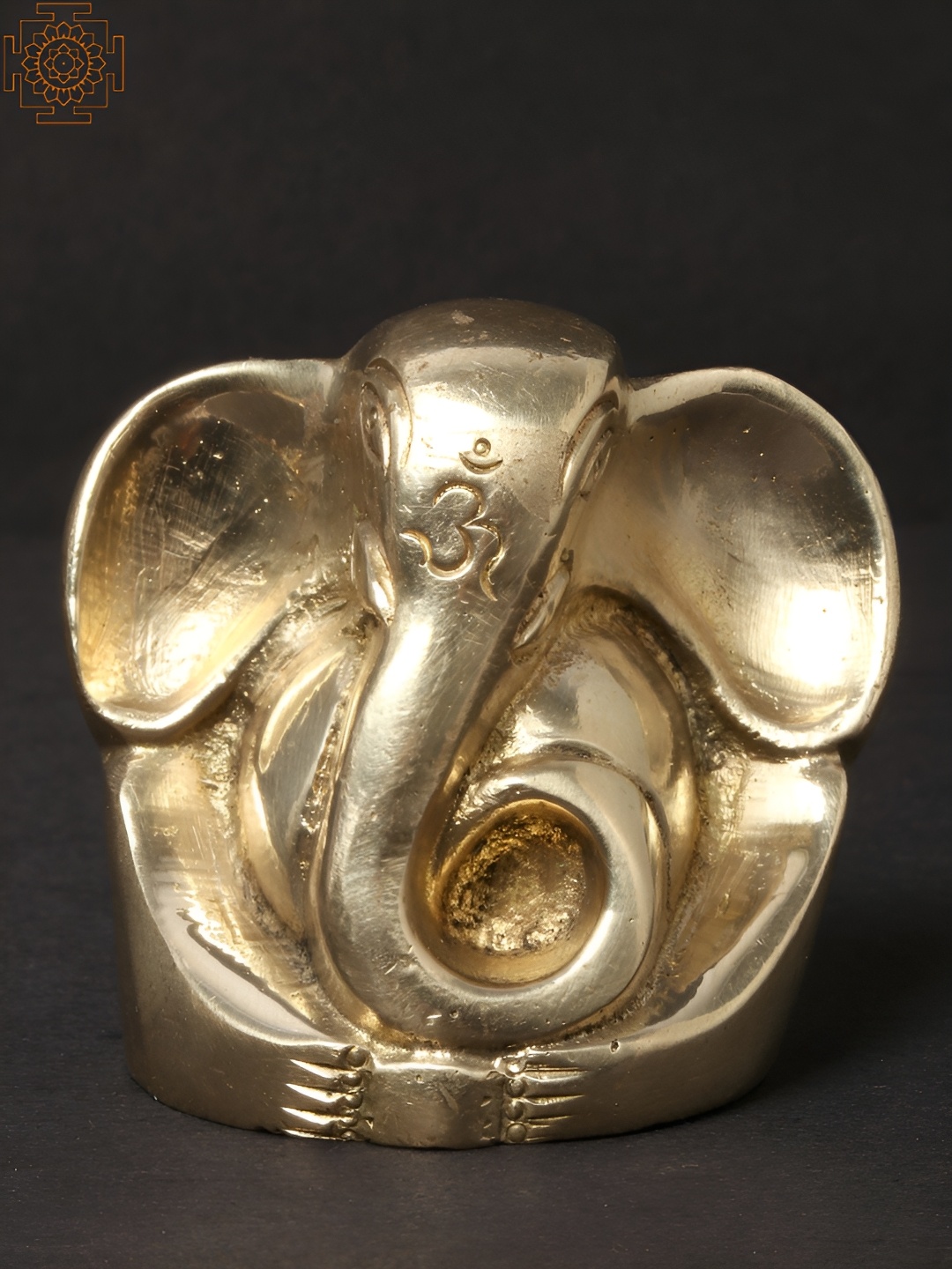 

Exotic India Gold-Toned Religious Idol Showpiece
