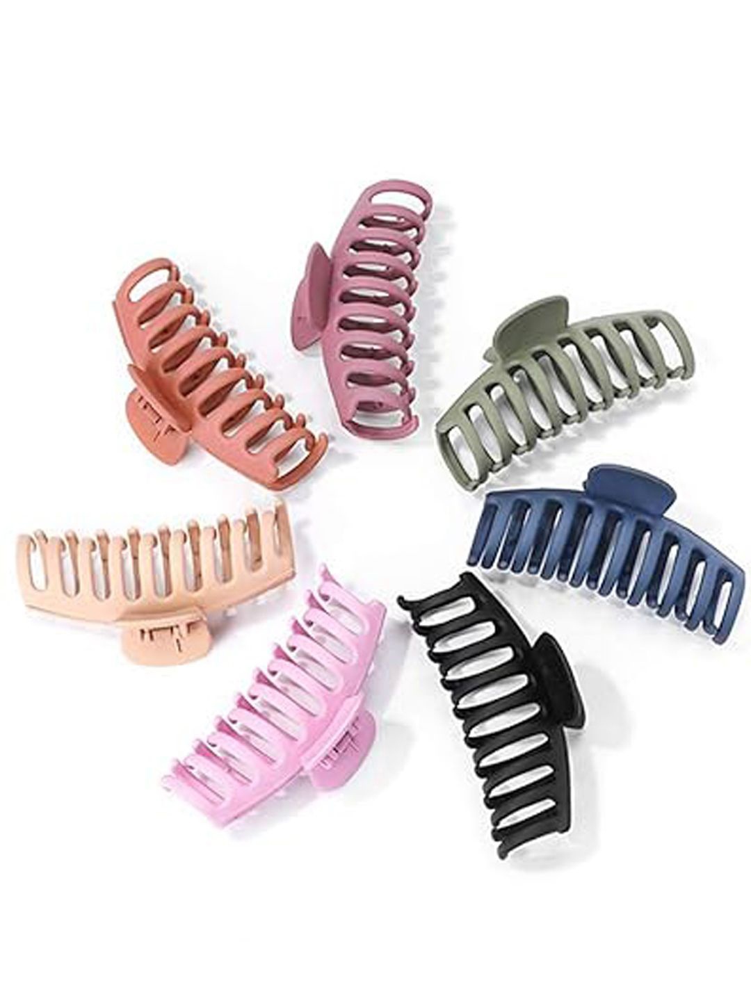 

Softwrap Women 2 Pieces Claw Clips, Pink