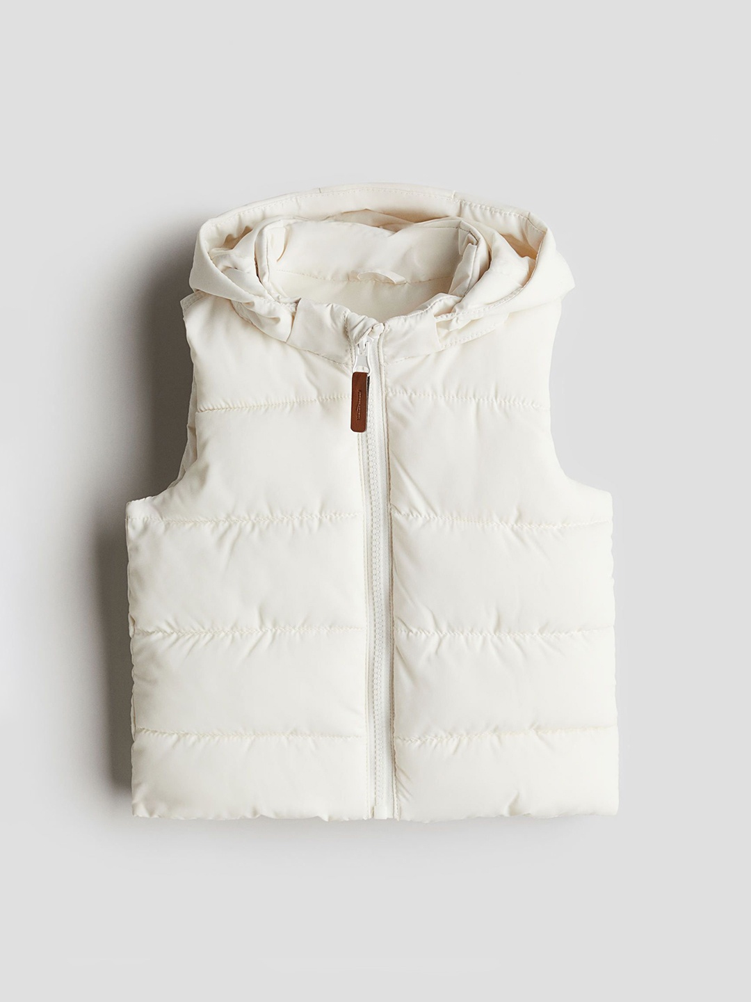 

H&M Infants Boys Hooded Gilet, White