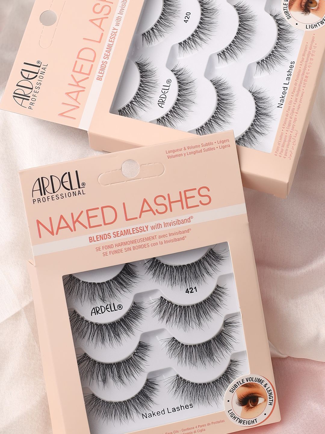 

ARDELL 4-Pair Naked False Eyelashes - 420, Black
