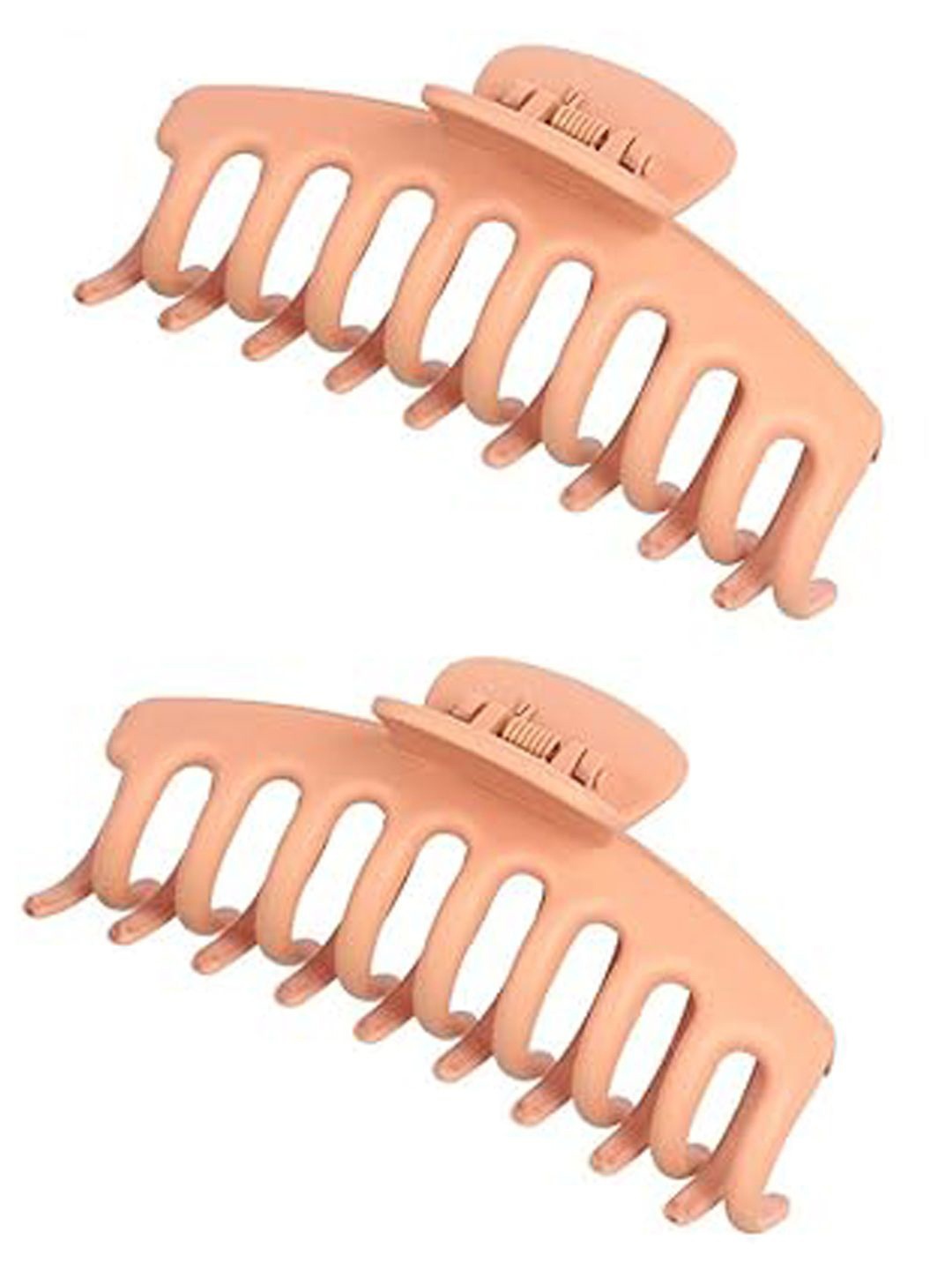 

Xivir Women Set of 2 Claw Clip, Orange