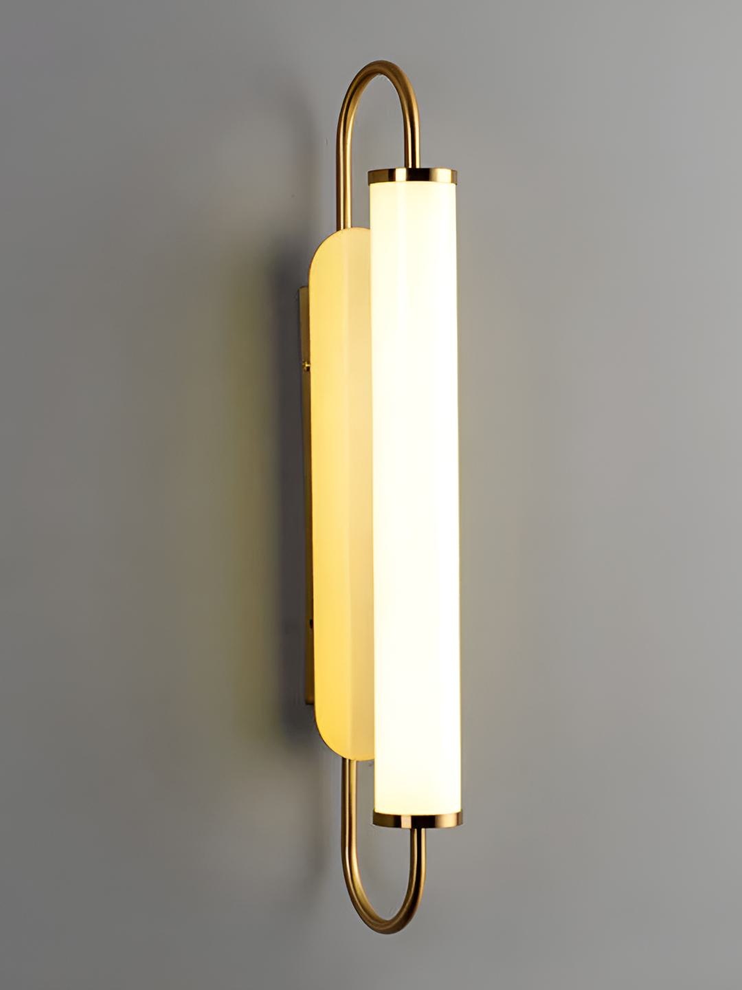 

CORAL TREE Off White & Yellow Metal Cylinder Shaped Wall Lamp