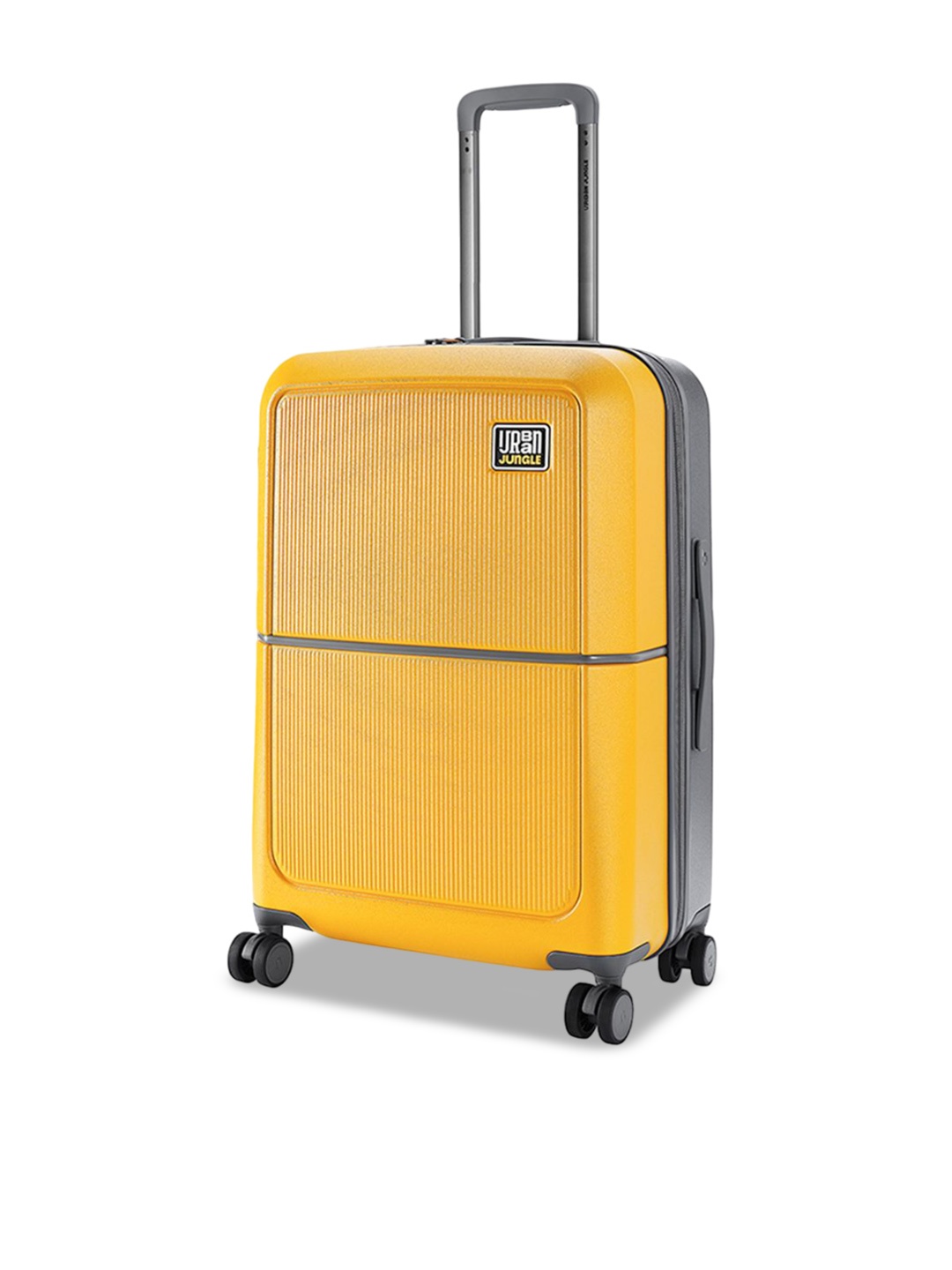 

Urban Jungle by Safari Caliber Medium Size Hard-Sided Trolley Suitcase, Yellow