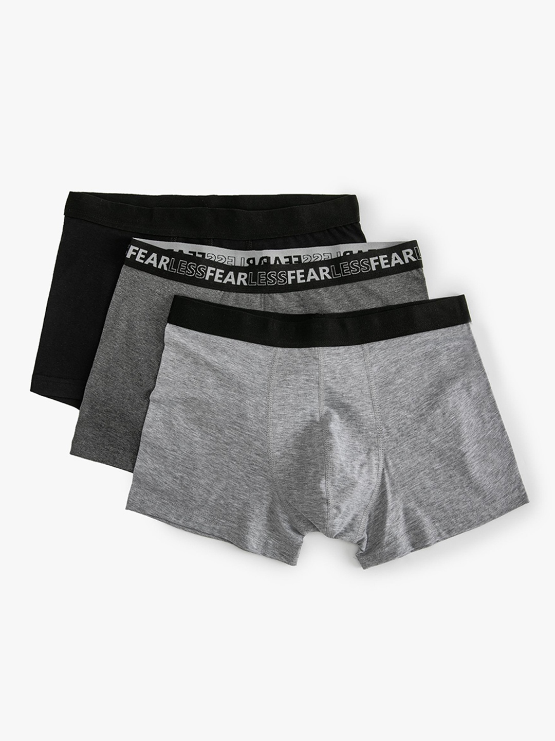 

Koton Pack Of 3 Boxers-8684288343206, Grey