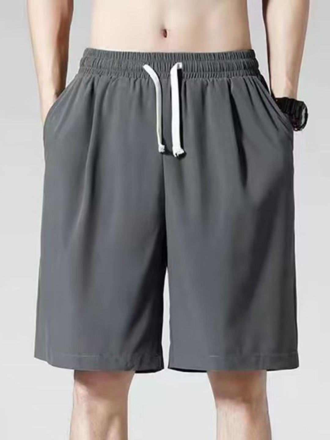 

StyleCast Men Shorts, Charcoal