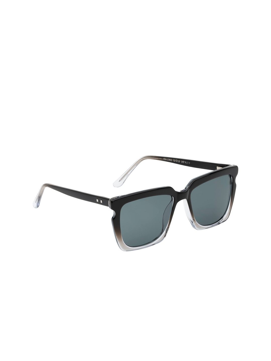 

KOSCH ELEMENTE Unisex Square Sunglasses with UV Protected Lens KSG 23862 A1, Green