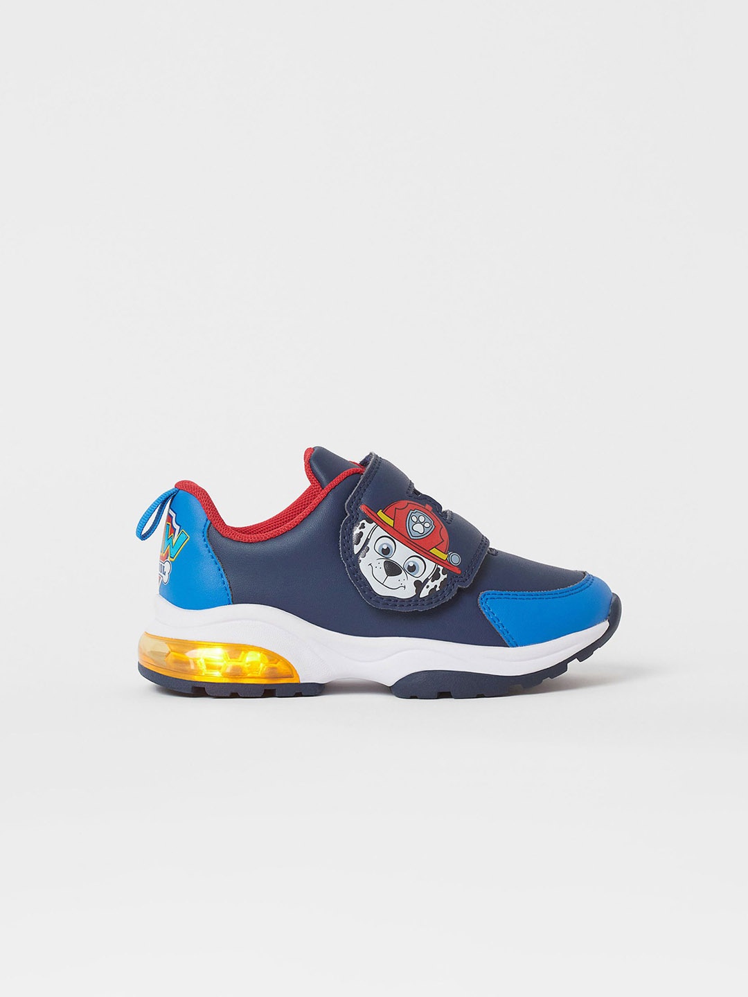 

H&M Boys Printed Flashing Trainers Shoes, Navy blue