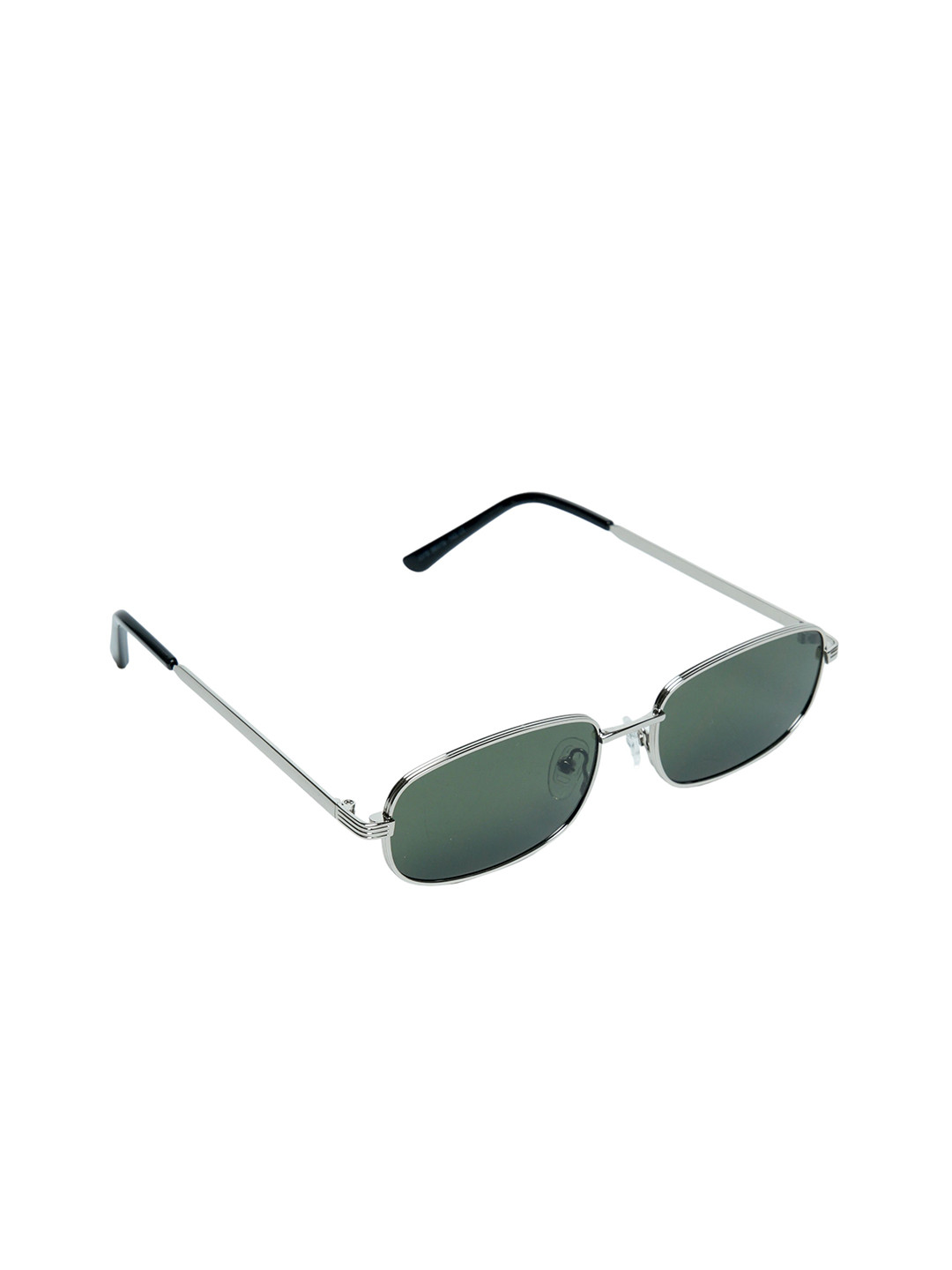 

CHOKORE Unisex Rectangle Sunglasses with UV Protected Lens CHKSM_133, Green