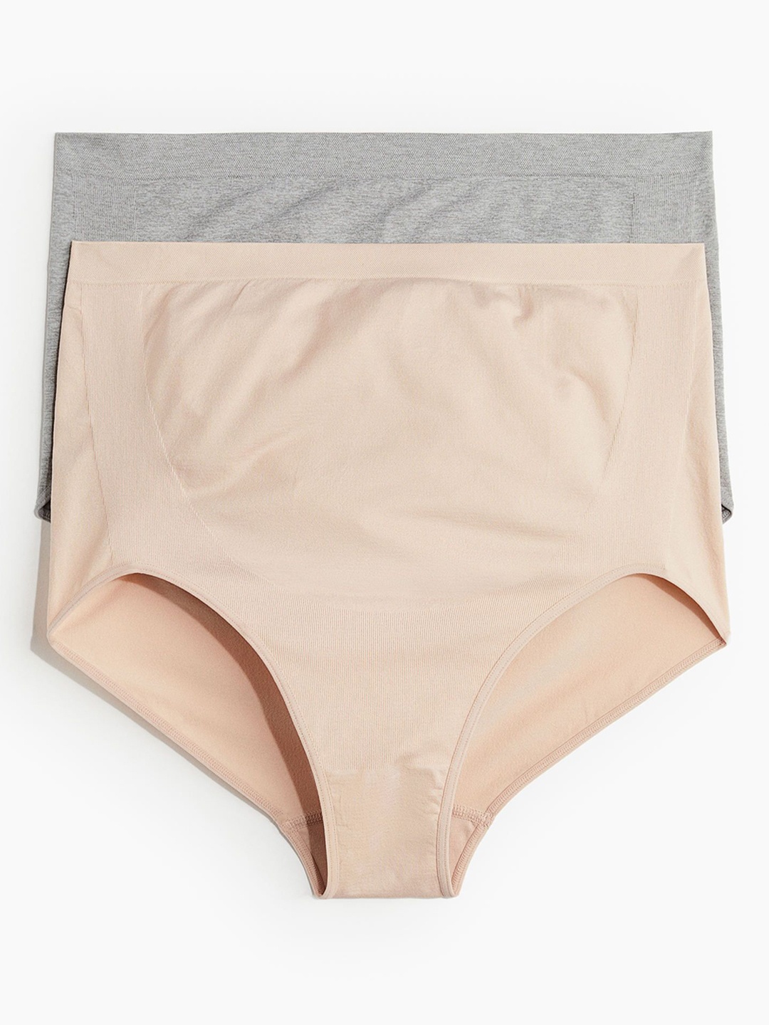

H&M Pack Of 2 Seamless Bump Support Briefs, Pink