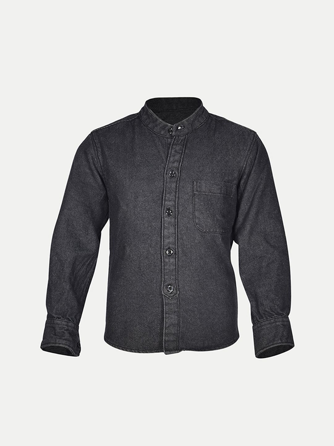 

BAESD Boys Opaque Casual Shirt, Black