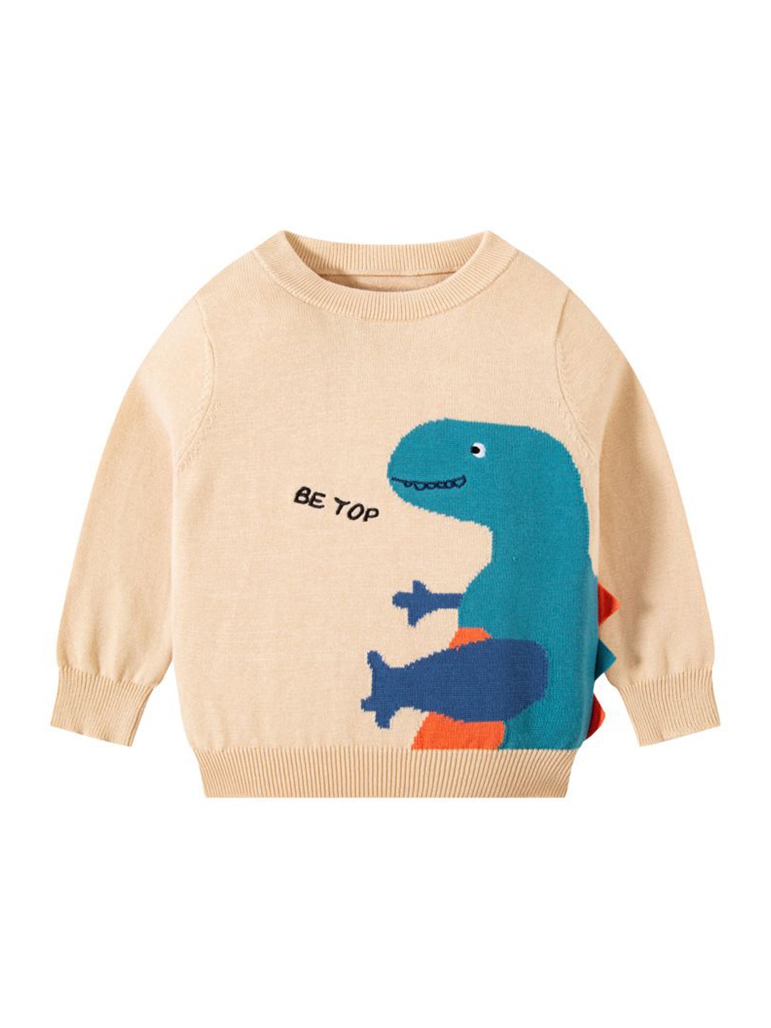 

StyleCast Unisex Kids Printed Pullover, Peach