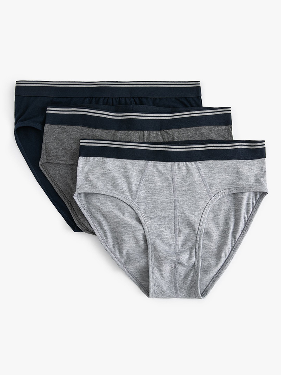 

Koton Pack Of 3 Boxers-8684287666160, Navy blue