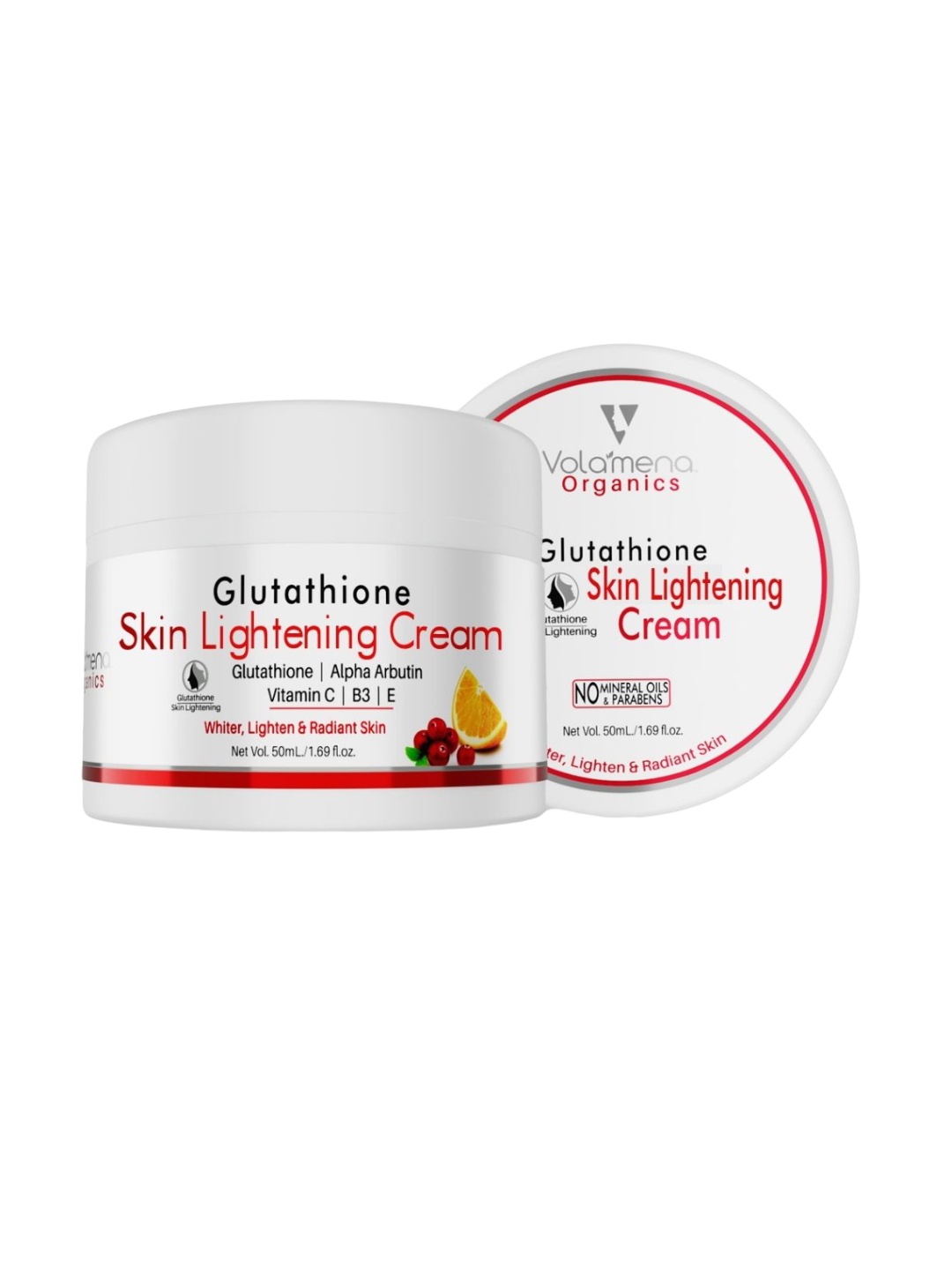 

Volamena Glutathione Skin Lightening Cream- 50 ml, White