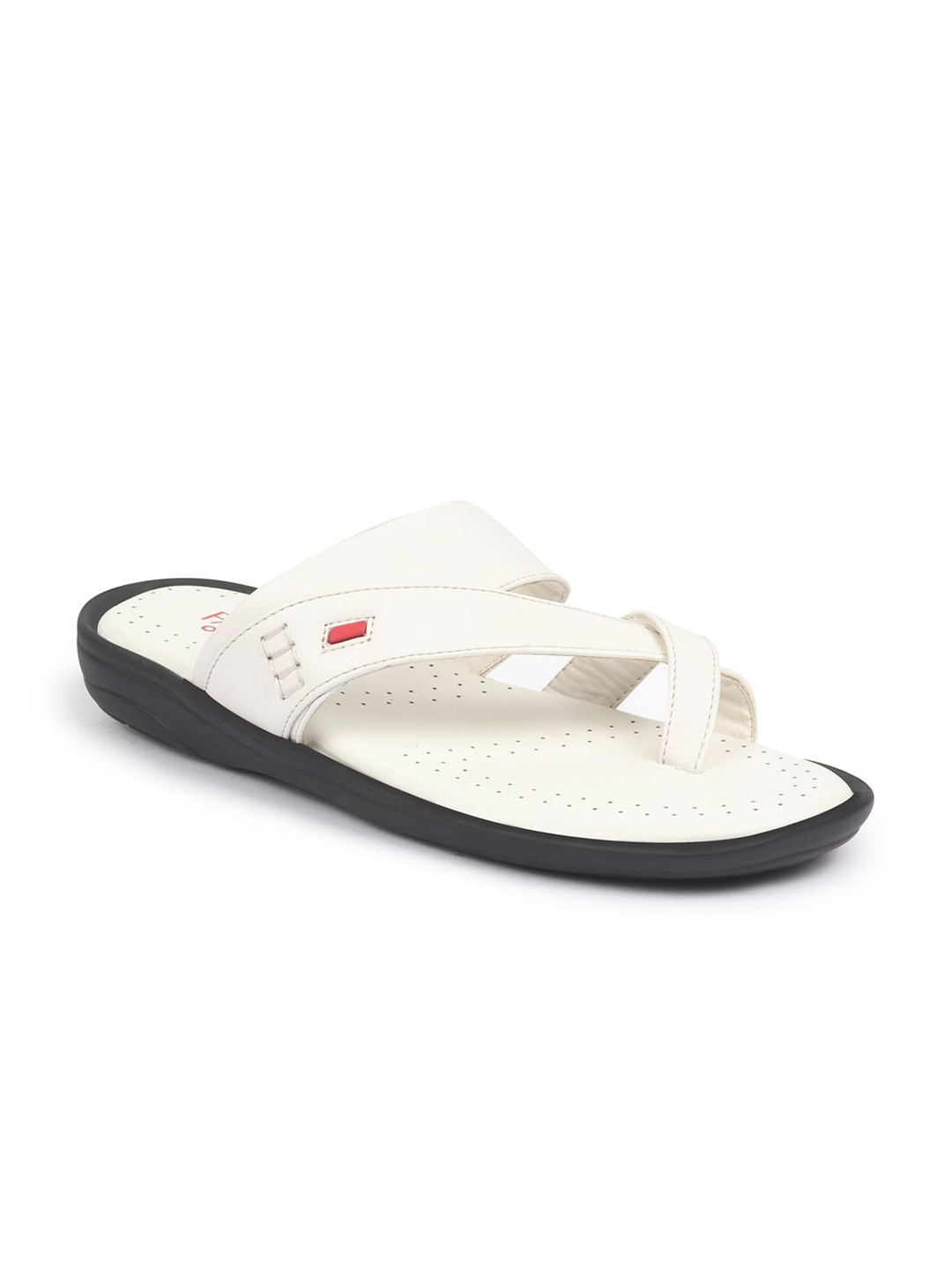 

FAUSTO Men PU Comfort Sandals, White