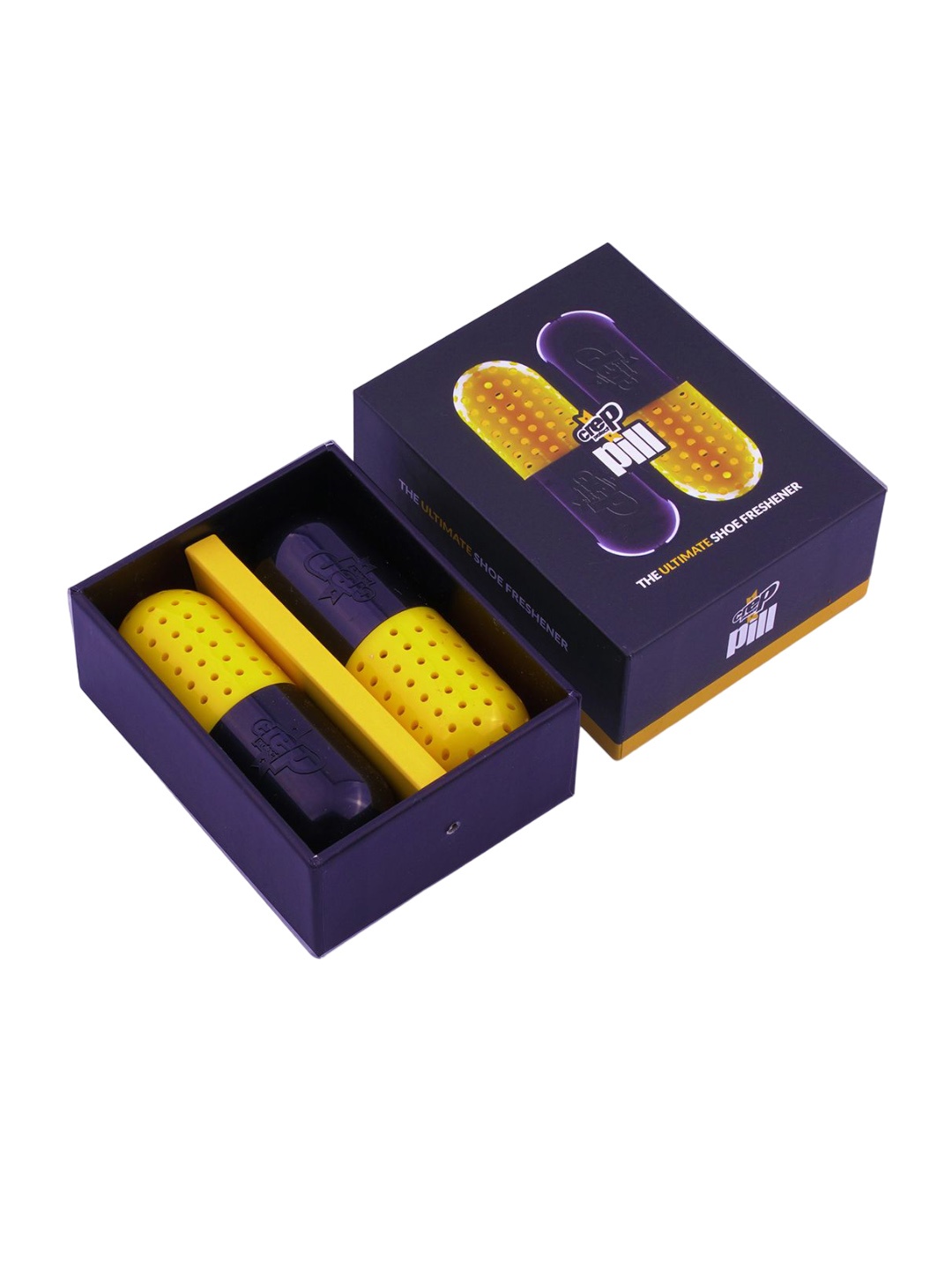 

CREP PROTECT Set Of 2 Refresher Pill Shoe Deodorant, Yellow
